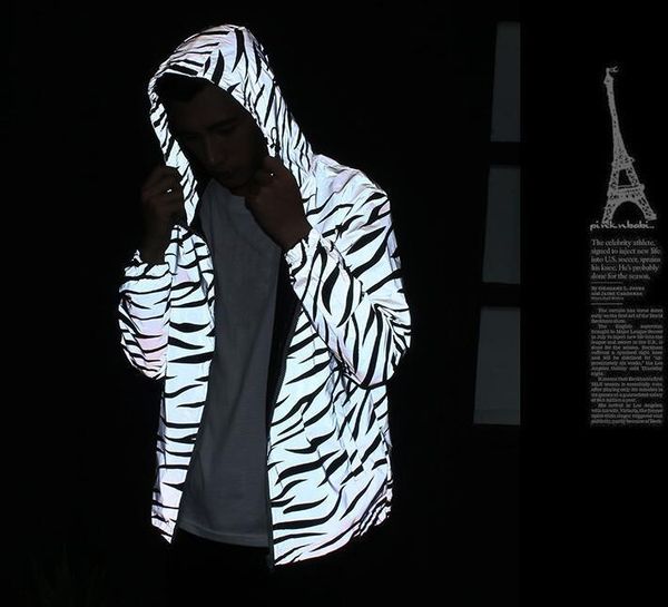 

m3 reflect куртки для мужчин весна осени ветровки zipper конструктора куртки windruner пальто, Black;brown