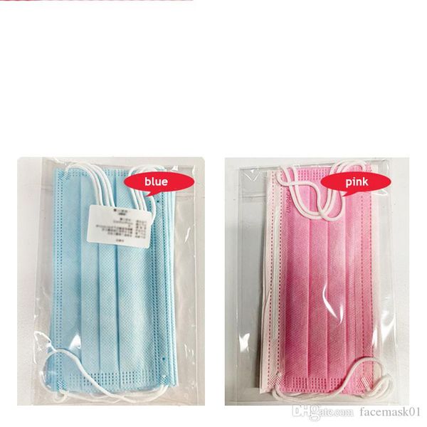 

маски для лица 50шт одноразовые 3-слойный dustpro маски рта анти рм2,5 безопасности уход за кожей лица эластичным мужчин и женщин маски