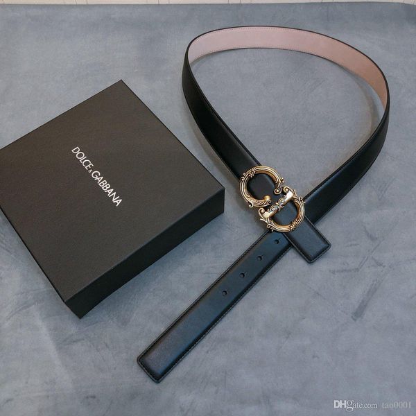 

2020 mens belt brand designer mens buckle belts for men women genuine leather belt man copper buckle waist belt, Black;brown