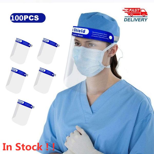

safety full face shield, adjustable transparent full face and eye plastic protective film, anti-splash replaceable facial cover