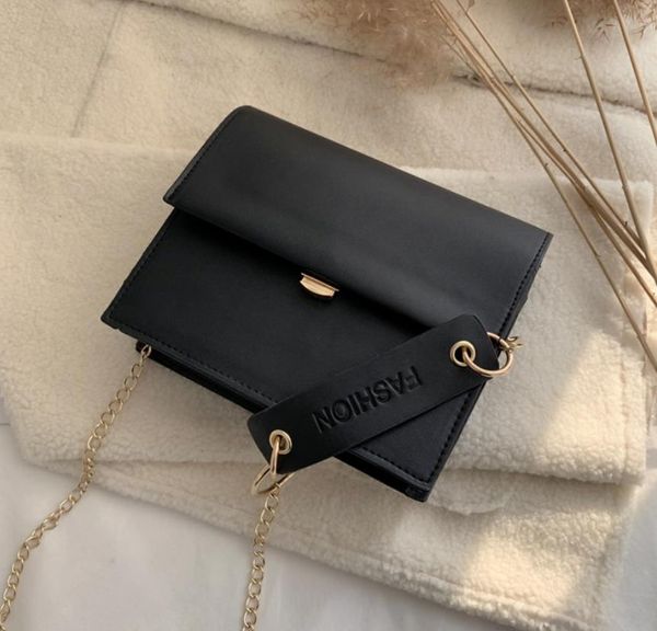 

мода сумки новый стиль многоборье chain малый квадрат сумка ins девочка маленькая сумка одного плеча посланника