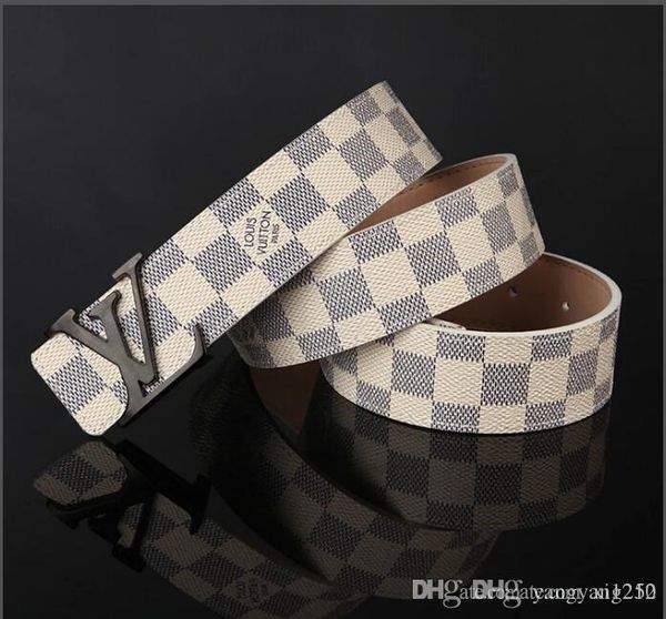 

2020 r women's wear belt fashion luxury gold buckle smooth buckle belt black band europe and the united states, Black;brown