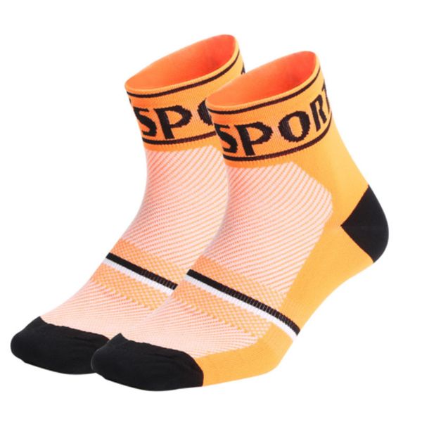 

cycling socks outdoor riding compression breathable wear-resistant skin-friendly, Black