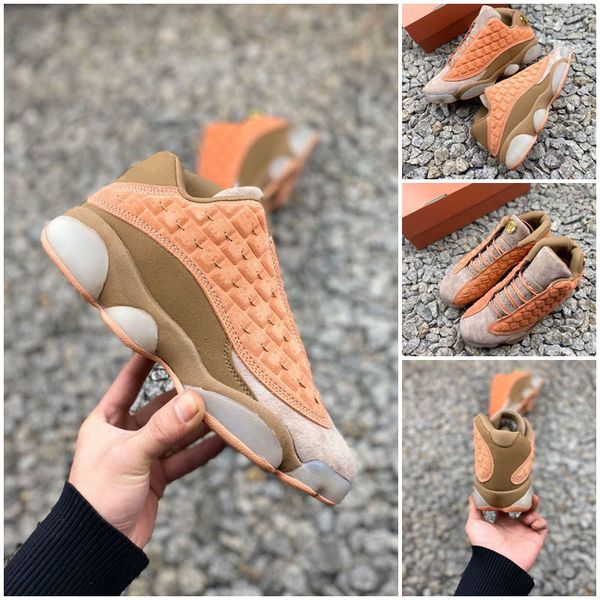 

jumpman 13 13s cap and gown mens kids basketball shoes atmosphere grey terracotta chicago cat black flints men sports sneakers