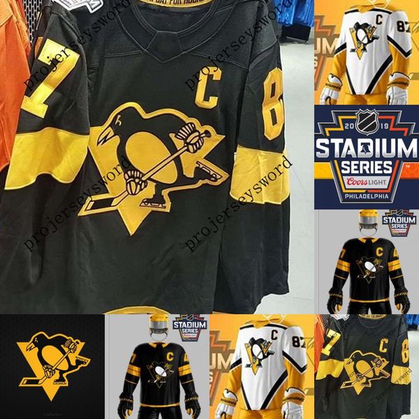 

2019 Stadium Series Jerseys 1 Casey DeSmith 30 Matt Murray 3 Olli Maatta 71 Evgeni Malkin 72 Patric Hornqvist 87 Sidney Crosby Hockey Jersey