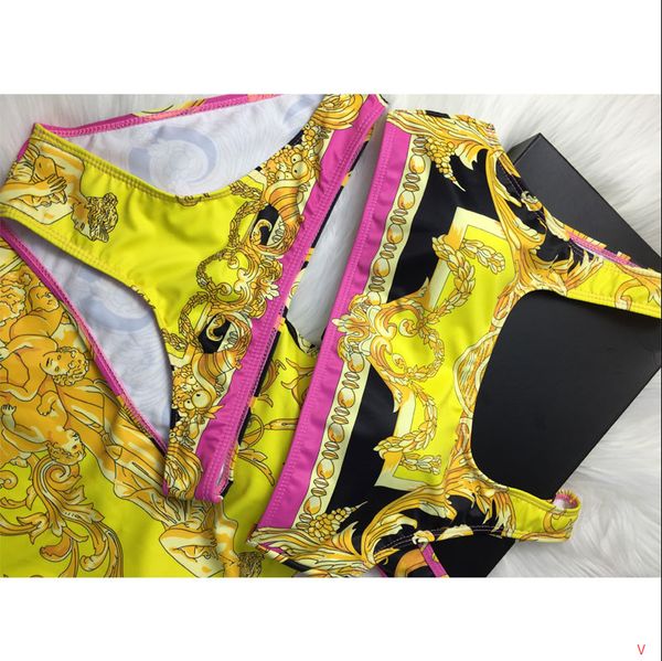 

2020 brand women swimwear summer swimming bikini setsfashion womens designer bikinis quality size s-xl yf20182, White;black