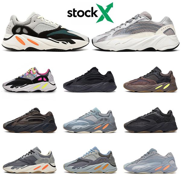 

wave runner 700 kanye west v2 mens womens running shoes carbon blue vanta 3m inertia tephra hospital blue static trainers fashion sneakers