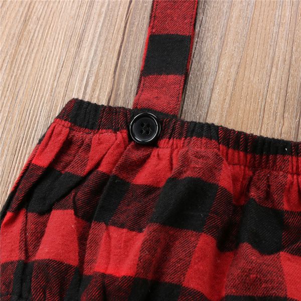 

0-3year's baby girls shorts pants 2018 newborn kids girl plaid romper 2018 new baby girls suspenders shorts brace pants bottoms, Black