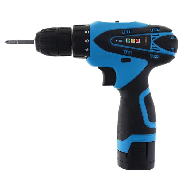 

voto vt103 16.8v electric screwdriver with 1 li-ion batteries and two-speed adjustment button for handling screws/punching