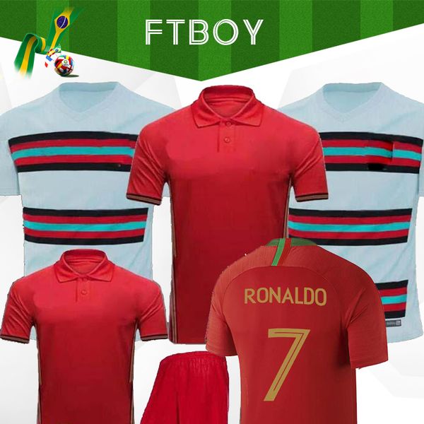 

2020 portugal soccer jerseys 2021 ronaldo joão félix european cup 20 21 men women kids quaresma camisa de futebol football shirts uniform, Black;yellow