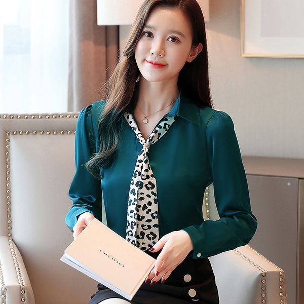 

women shirts and blouses 2020 new fashion women shirt long sleeve shirts ladies office shirt blusa feminina, White