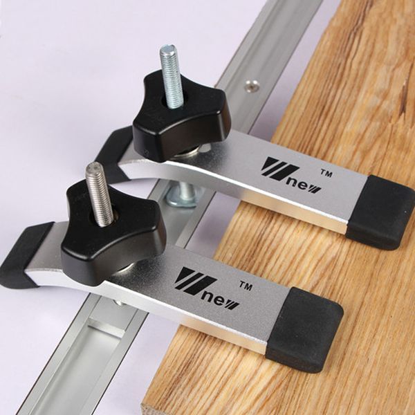 

metal quick acting hold down clamp t-slot t-track clamping kit for wood working