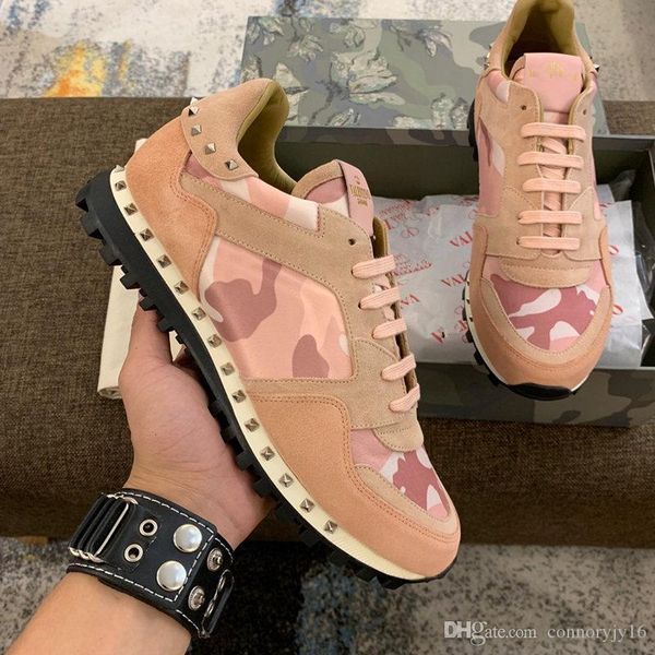 

designer shoes brand men women low cut casual run away shoes france brand men women sneakers loafers 38-45, Black