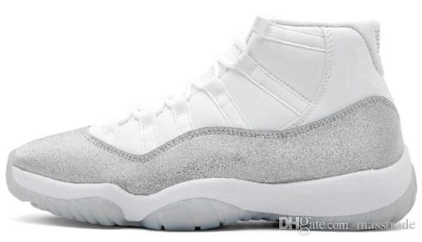 

2010 new 11 11s metallic silver space jam concord 45 basketball shoes mens xi stingray gym red 72-10 low sneakers come with box