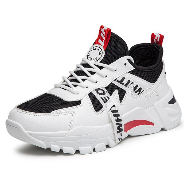

shoes men sneakers male footwear zapatillas hombre comfortable flats man fashion walking shoes gym leisure dropshipping, Black