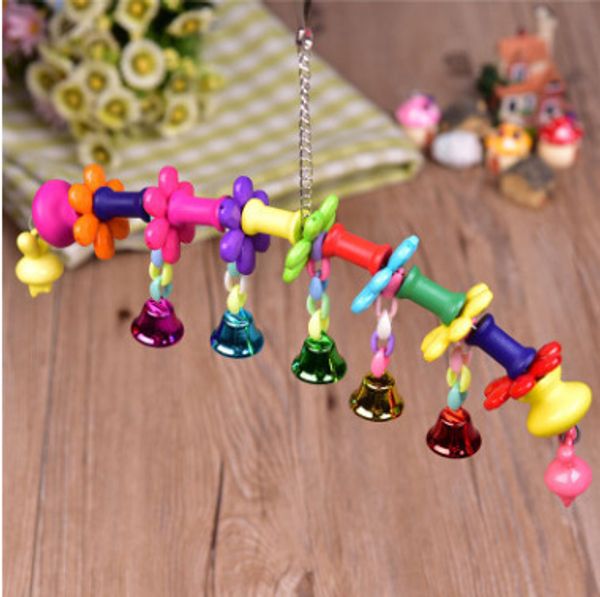 

in large parrot gnaw toys woodiness grinding mouth toys small bell toys stand frame cage parts