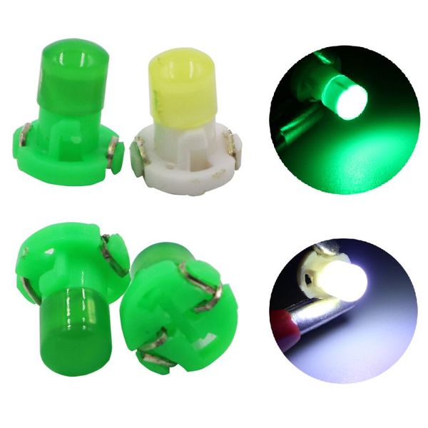 

ysy 50x t3 led cob smd car cluster gauges dashboard white blue red green red instruments light neo wedge bulbs