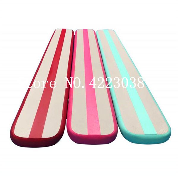 

8m x 0.5m x 0.2m gymnastics air balance beam inflatable practice training mat tumbling track