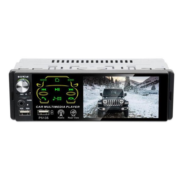 

p5135 bluetooth car stereo 4.1 inch touch screen usb aux fm radio head unit