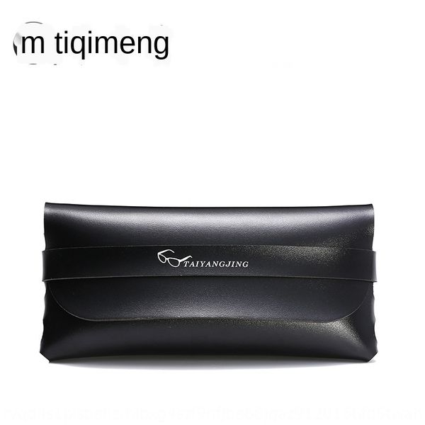 

leather men's and women's case case sun glasses pu box high-end glasses box