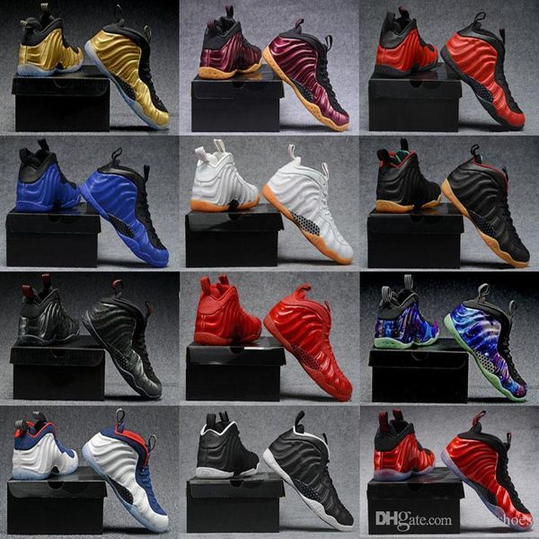 

basketball mens shoes penny hardaway for men sports sneakers foam one eggplant purple foams night maroon gum red chaussures trainers