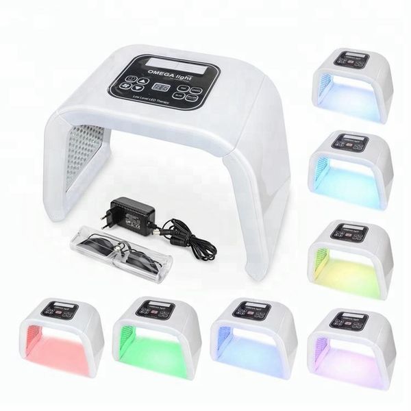 

sell led light therapy machine red blue green 7 color and pdt pdynamics equipement