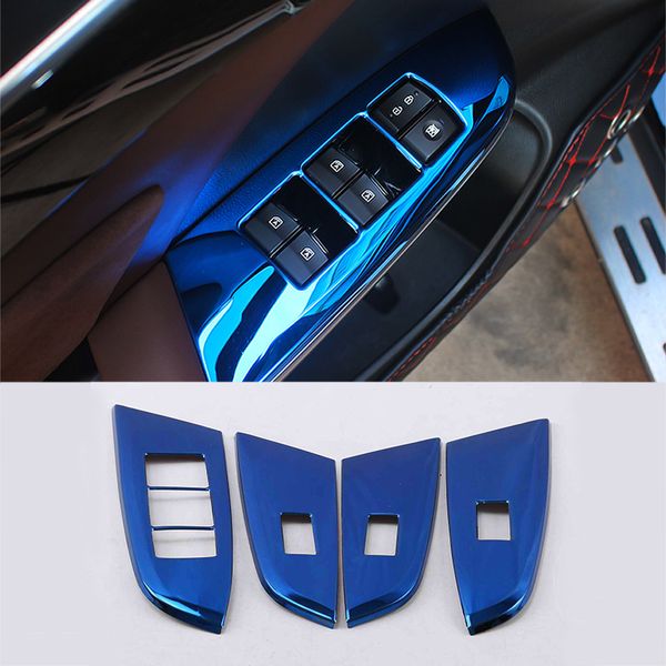 

lsrtw2017 for trumpchi gs8 car window switch button frame trims interior accessories mouldings 2017 2018 2019 2020