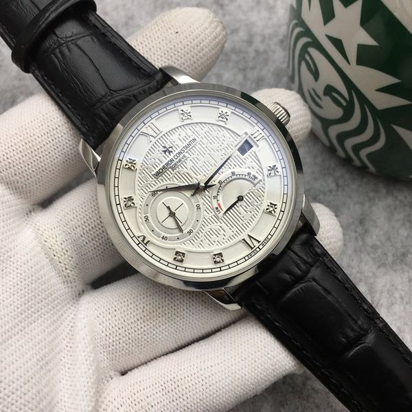 

mens watch mens mechanical automatic watch luxury sports watch fashion casual design wristwatches business waterproof jc908002, Slivery;brown