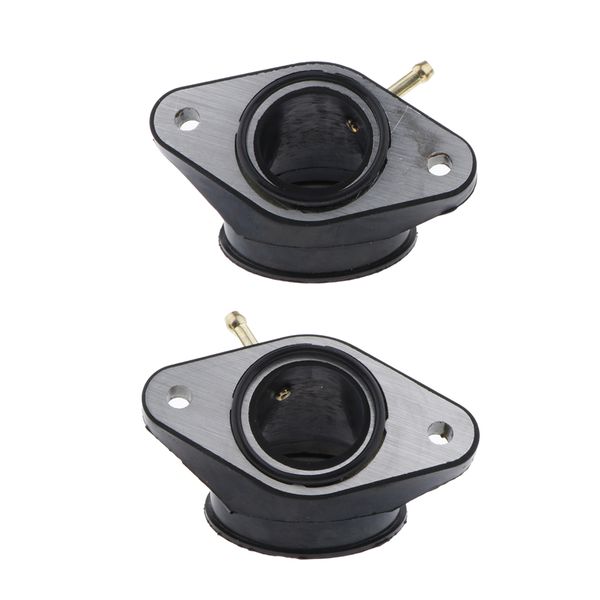 

2x motorcycle carburetor intake manifold fit for yamaha virago xv400 / 500/535