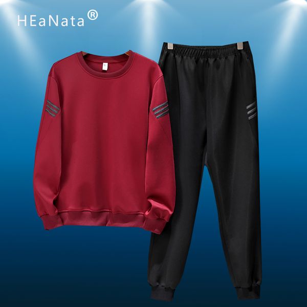 

men's sport set jogging homme workout fitness tracksuit men long sleeves sweatshirts gym suit pant set men training running, Black;blue