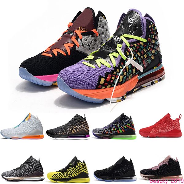 

basketball shoes 17 17s men black white future red carpet in the arena 2k equality mens trainers sport sneaker 7-12