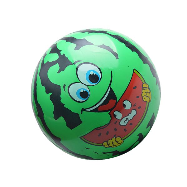 

арбуз face дети надувной раздутие мячем beach pool toy 8,66" green