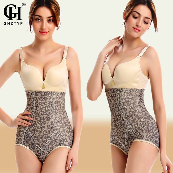 

waist trainer women postnatal slimming corset shaping panties high waisted plus size hips shaper panty shapewear belt underwear, Black;white