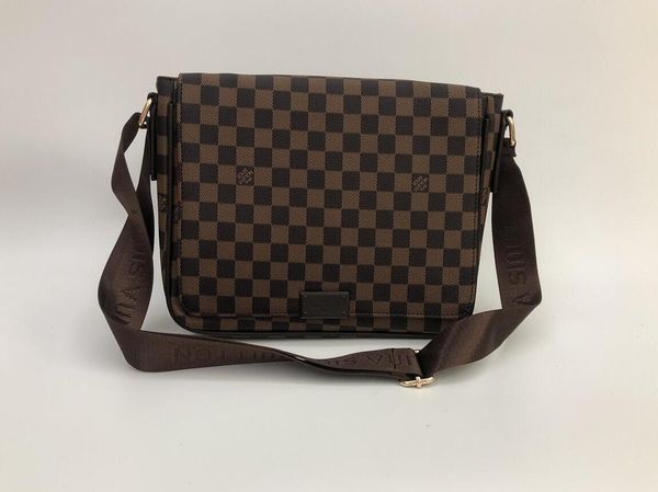 

district pm high-end new arrival famous brand classic designer fashion men messenger bags cross body bag school bags shoulder bag 26cm