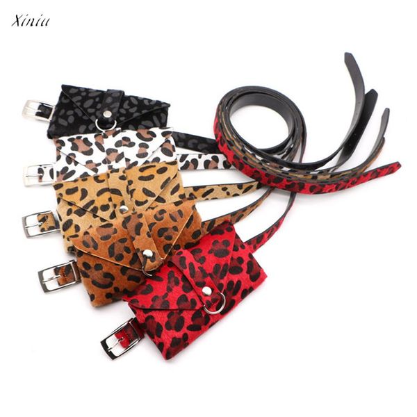 

xiniu fanny pack women fashion multi-function leopard wallet package mobile phone bag belt bag for money belt travelling