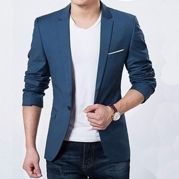

2019 new men's fashion solid color polyester business suit males casual slim thin blazer for business suit plus size 6xl, White;black