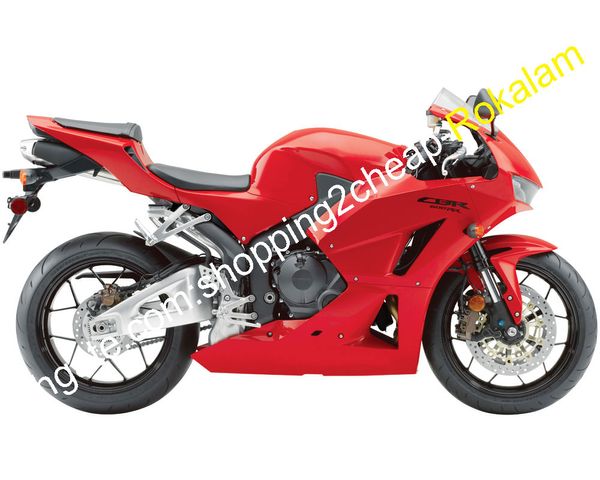 Für Honda Motorradteile CBR600RR F5 CBR600 600RR CBR 600 RR 2013-2019 Rotes Motorradverkleidungsset (Spritzguss)