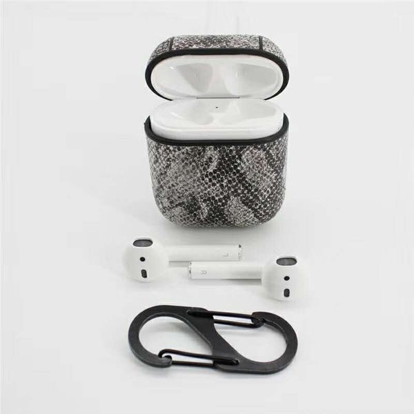 

Для AirPods Чехол с ремешком Защитный пластиковый жесткий чехол с карабином для Apple iP