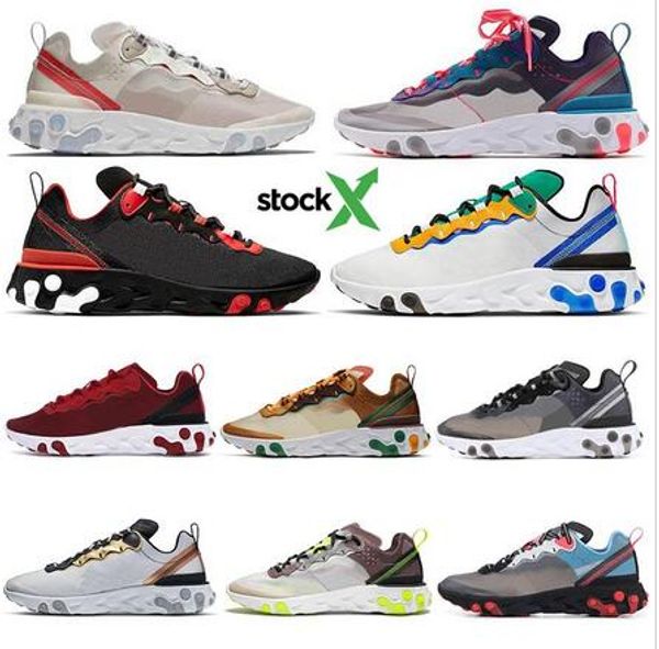 

с stock x реагировать element 87 55 runner повседневная обувь бред team red orbit тайные tour зеленые мужчины женщины run тапки тренеры 2020