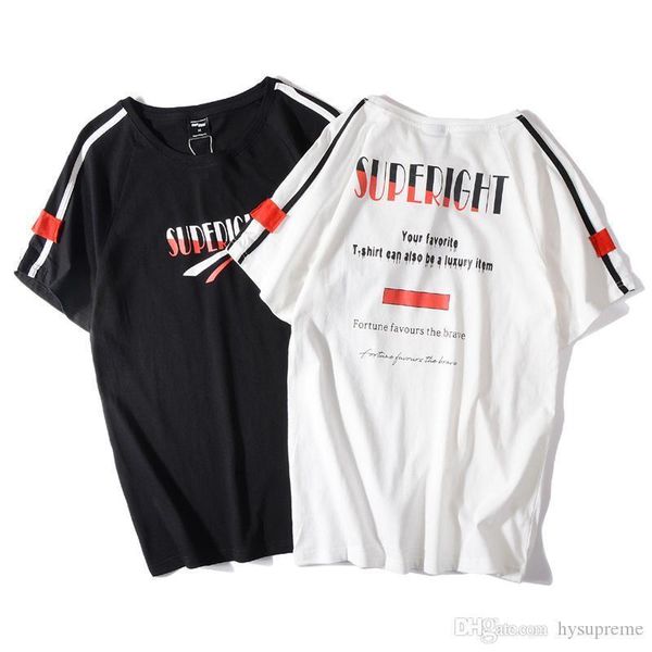 

summer high street lovers letters printing loose hip hop t-shirts men women round neck breathable t-shirts, White;black