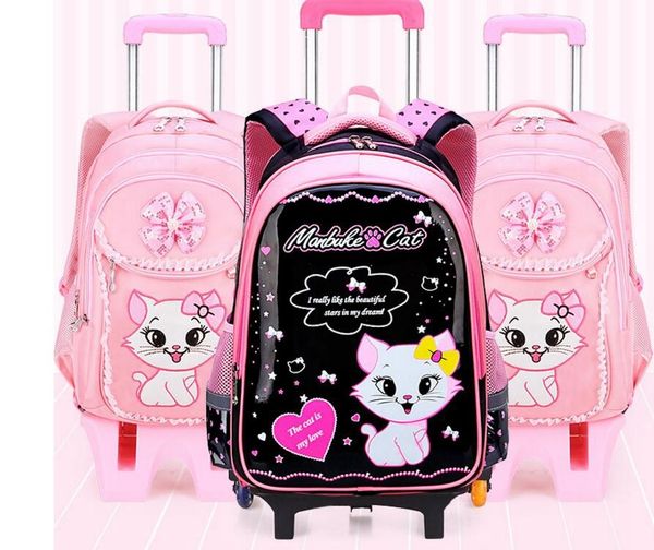 

kids school backpack on wheels children school rolling backpacks bag for kids wheeled backpack bag for girls trolley bags