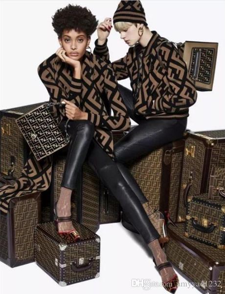 

2018 spring brand same style sweater flora print panelled cardigan crew neck long sleeve regular prom fashion women clothes qian, White;black