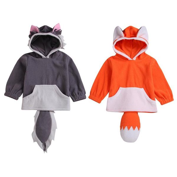 

newborn infant hoodies baby girls boy cotton hooded style cartoon animal kids autumn winter long sleeve cotton clothes 0-24 m, Black