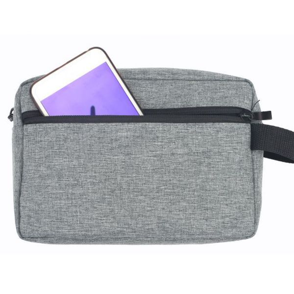 

outdoor portable wash pouch organizer oxford cloth lightweight travel large capacity waterproof makeup solid cosmetic bag