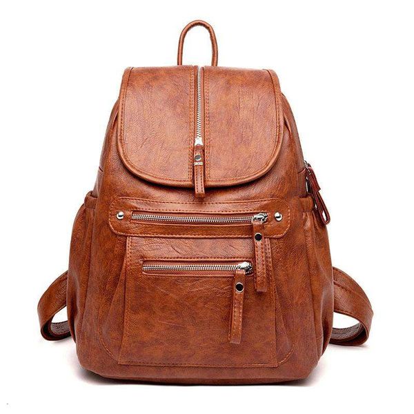 

5 colors genuine sheepskin leather backpack fashion women travel backpacks luxury sac a dos school backpacks for girls mochilas