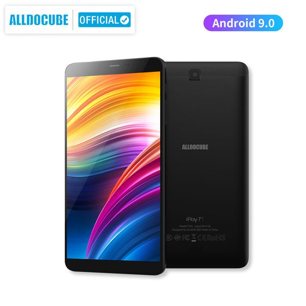 

Alldocube Iplay 7T Телефон Tablet Android 9.0 Quad Core 6,98 дюйма 4G LTE Unisoc SC9832E 2GB +16 GB 720 * 1280 IPS AI Детские та