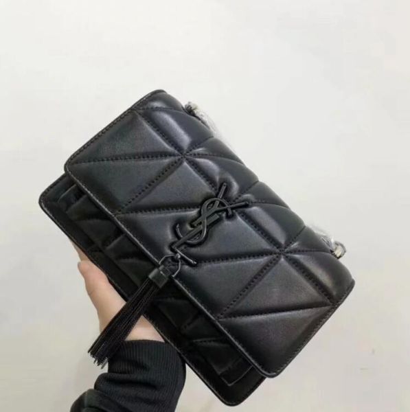 

Selling 2019 mo t popular ladie houlder bag checkered ladie me enger bag fa hion handbag wallet black ize 22 16 17
