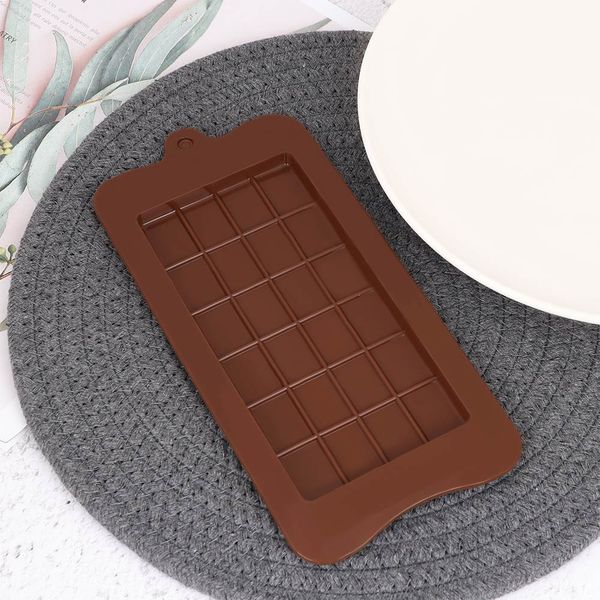 

1pc eco-friendly silicone chocolate candy mould cake bake mold baking pastry tool bar block ice tray mould