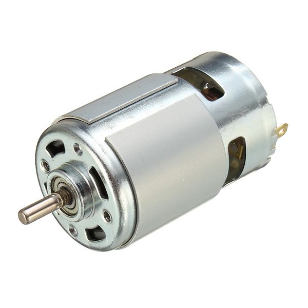 

775 dc motor dc 12v-36v 3500--9000 rpm ball bearing large torque high power low noise electronic component motor