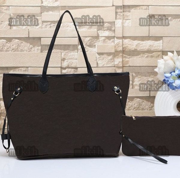 

fashion designer handbag brand women's bag classic style pattern pu handbag two-piece shopping bag large capacity designer shoulder bag